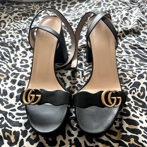 Gucci platform heels